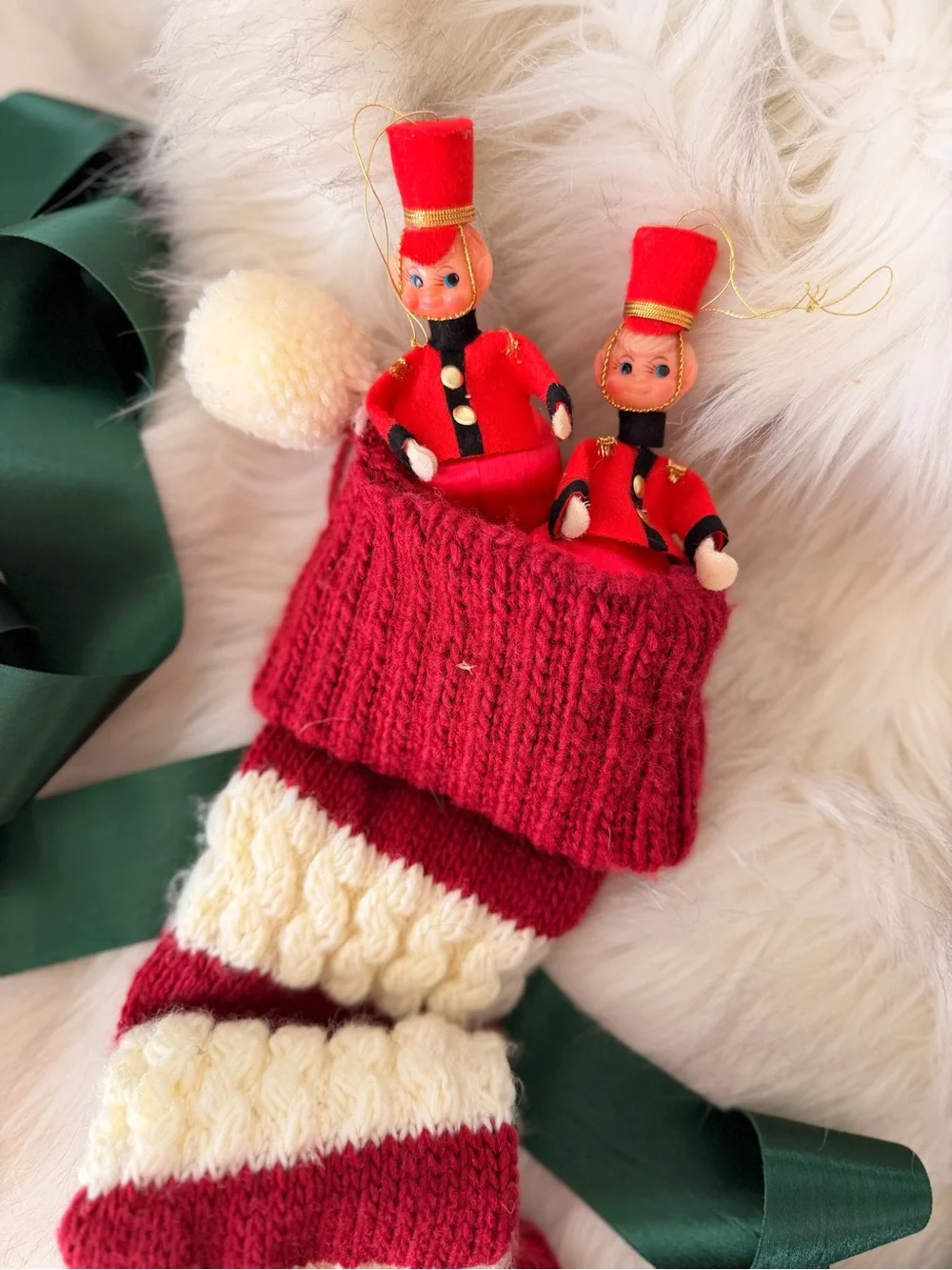 Toy Soldiers (set of 2) mid century ornaments